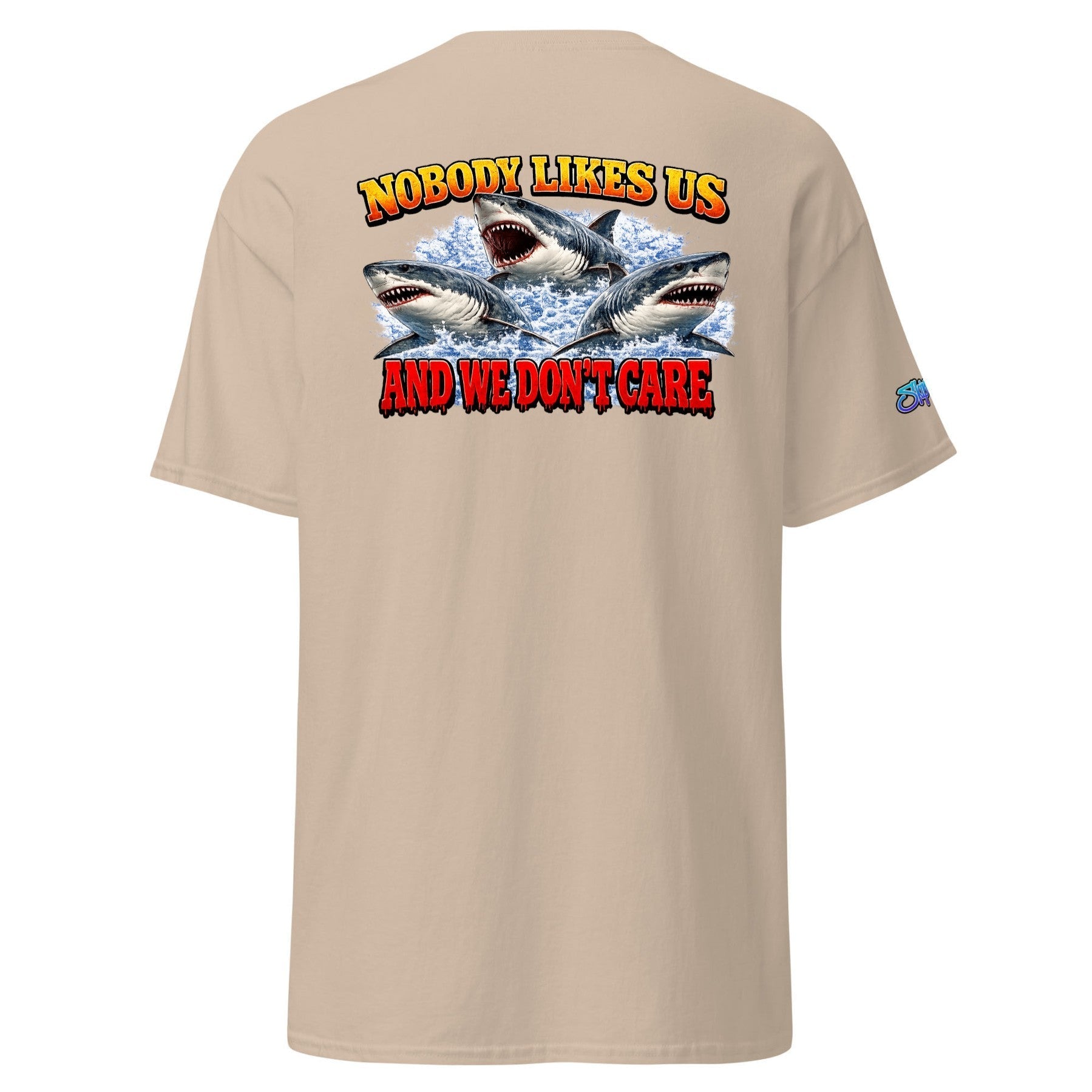 SHARKS NOBODY LIKES US- Unisex classic tee