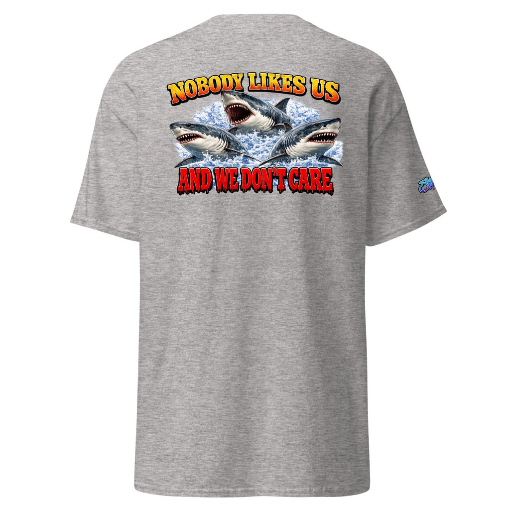 SHARKS NOBODY LIKES US- Unisex classic tee