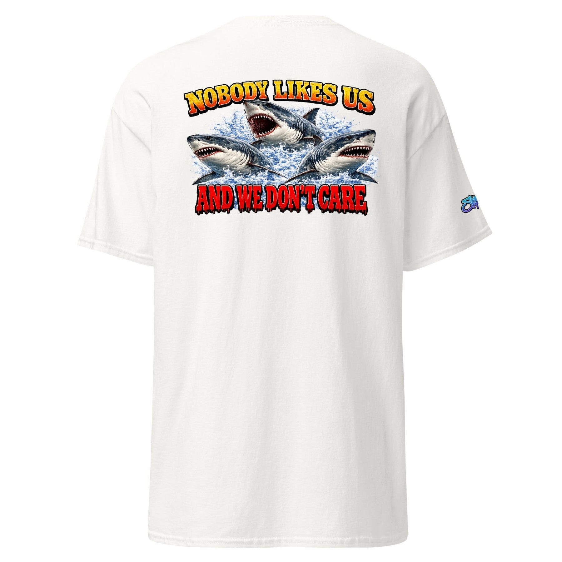 SHARKS NOBODY LIKES US- Unisex classic tee