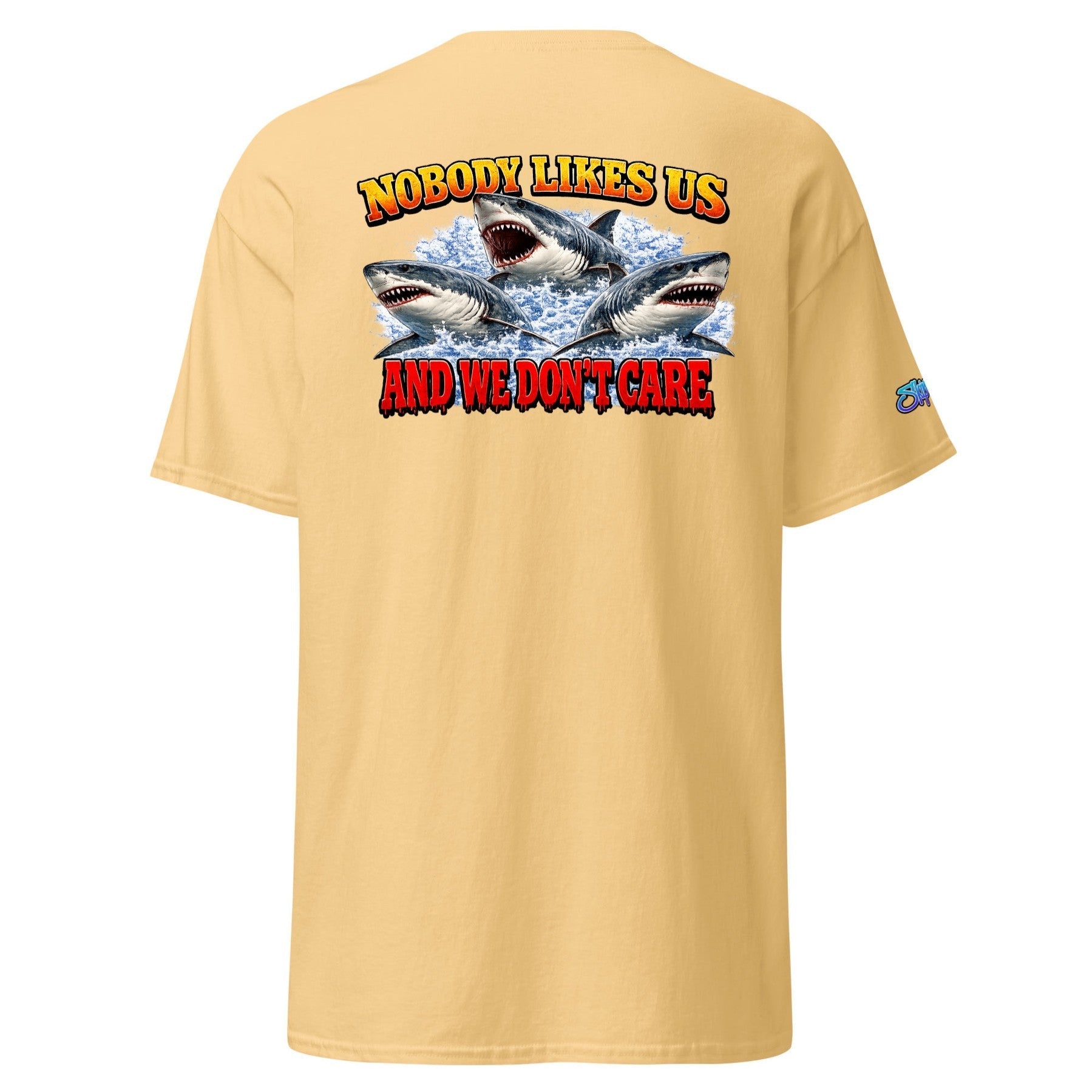 SHARKS NOBODY LIKES US- Unisex classic tee