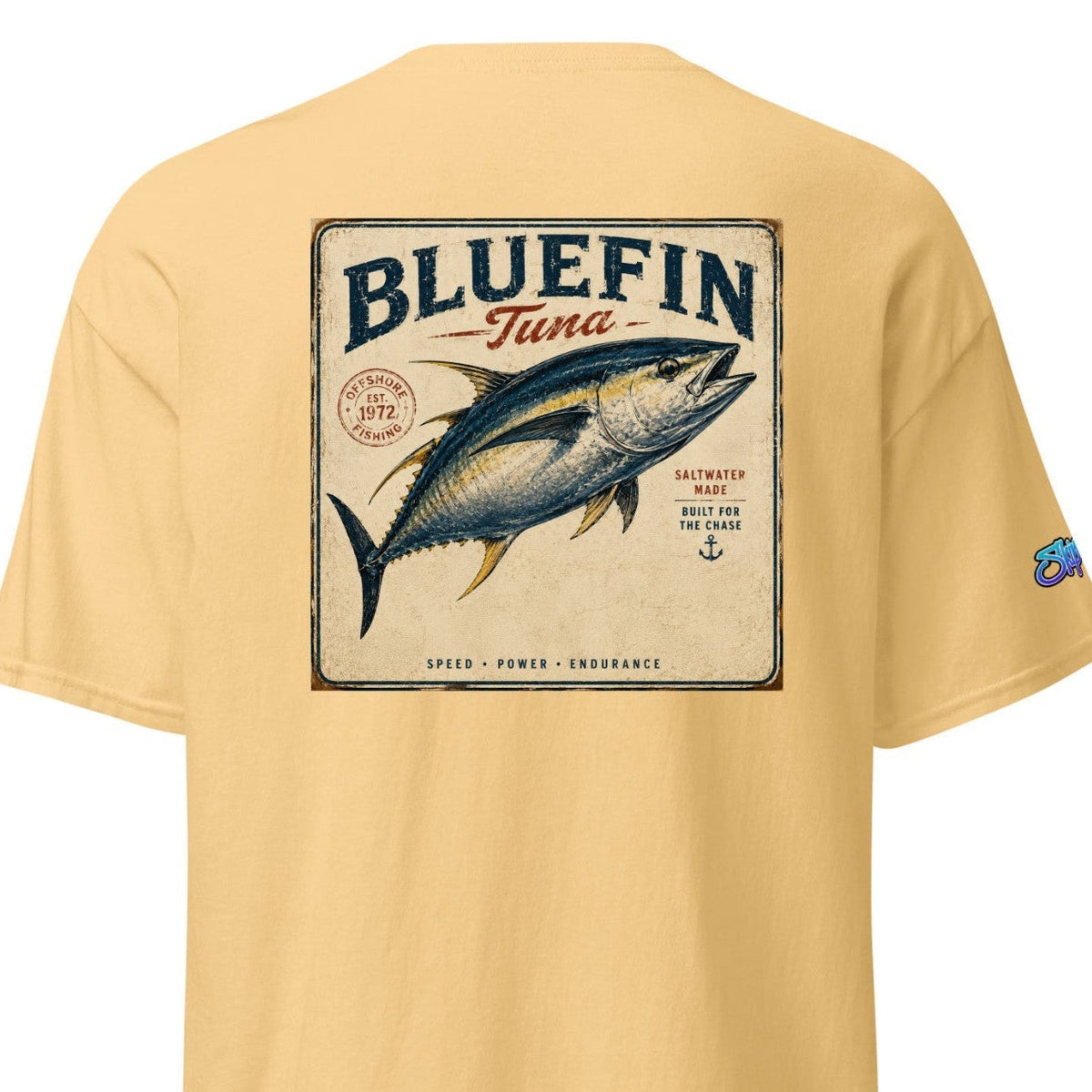 VINTAGE BLUE FIN - Unisex classic tee