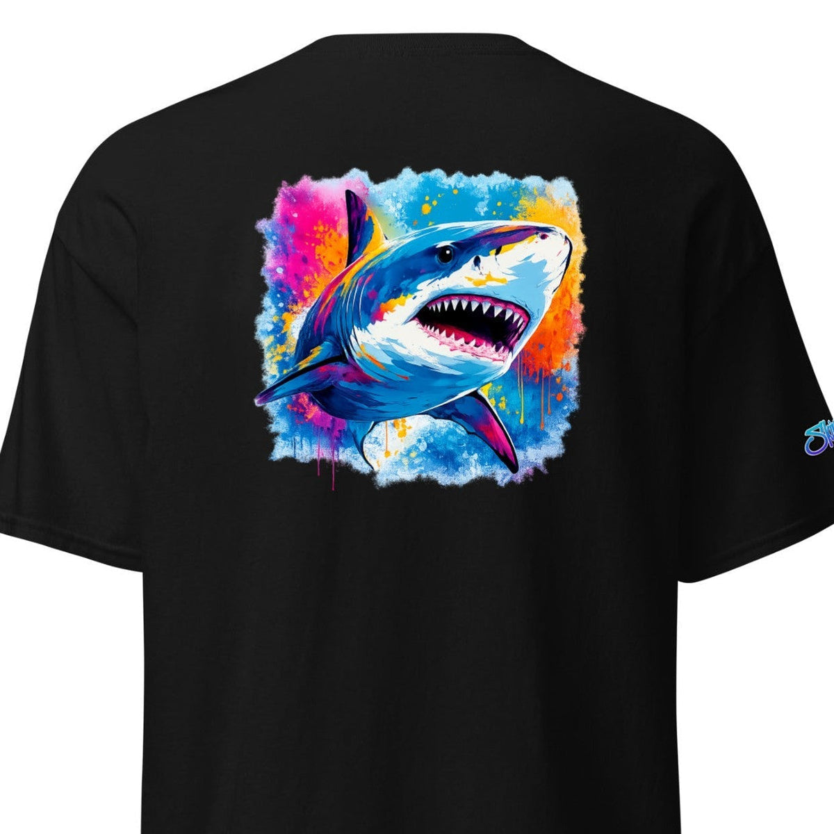 WATERCOLOR SHARK - Unisex classic tee