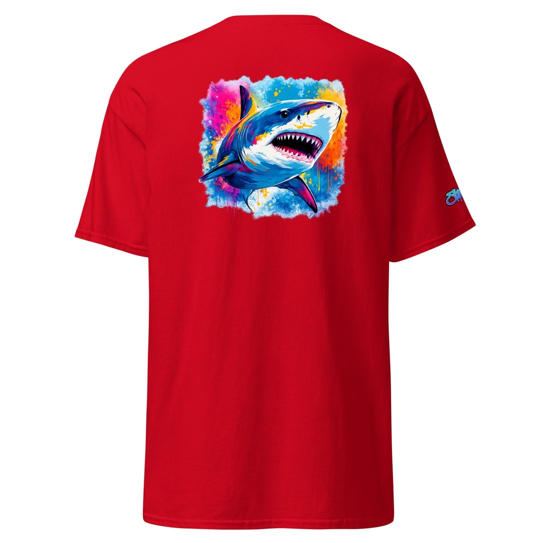WATERCOLOR SHARK - Unisex classic tee