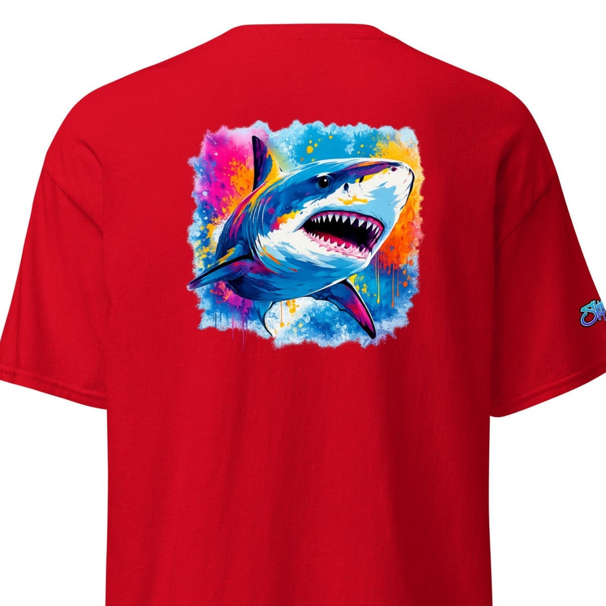 WATERCOLOR SHARK - Unisex classic tee