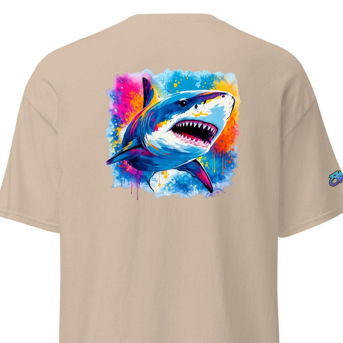WATERCOLOR SHARK - Unisex classic tee