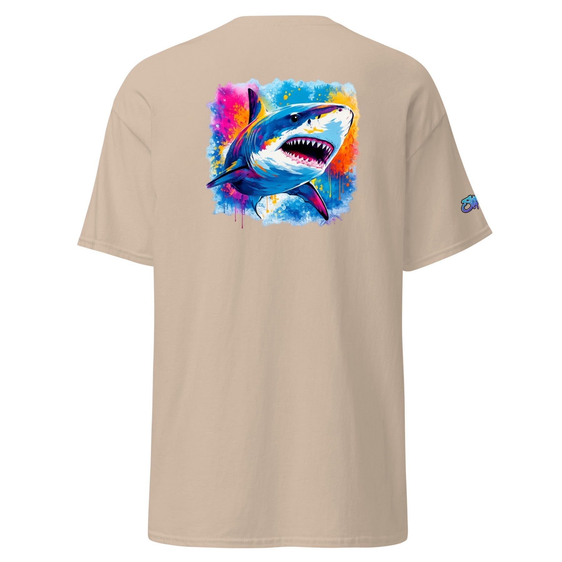 WATERCOLOR SHARK - Unisex classic tee