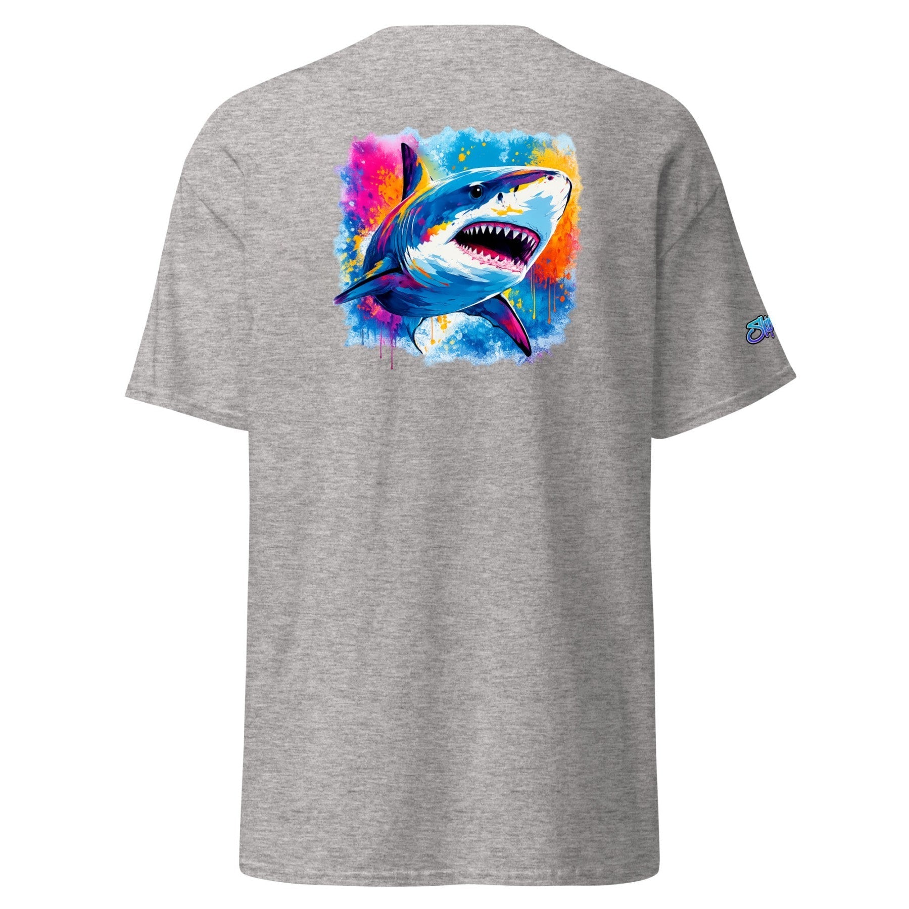 WATERCOLOR SHARK - Unisex classic tee