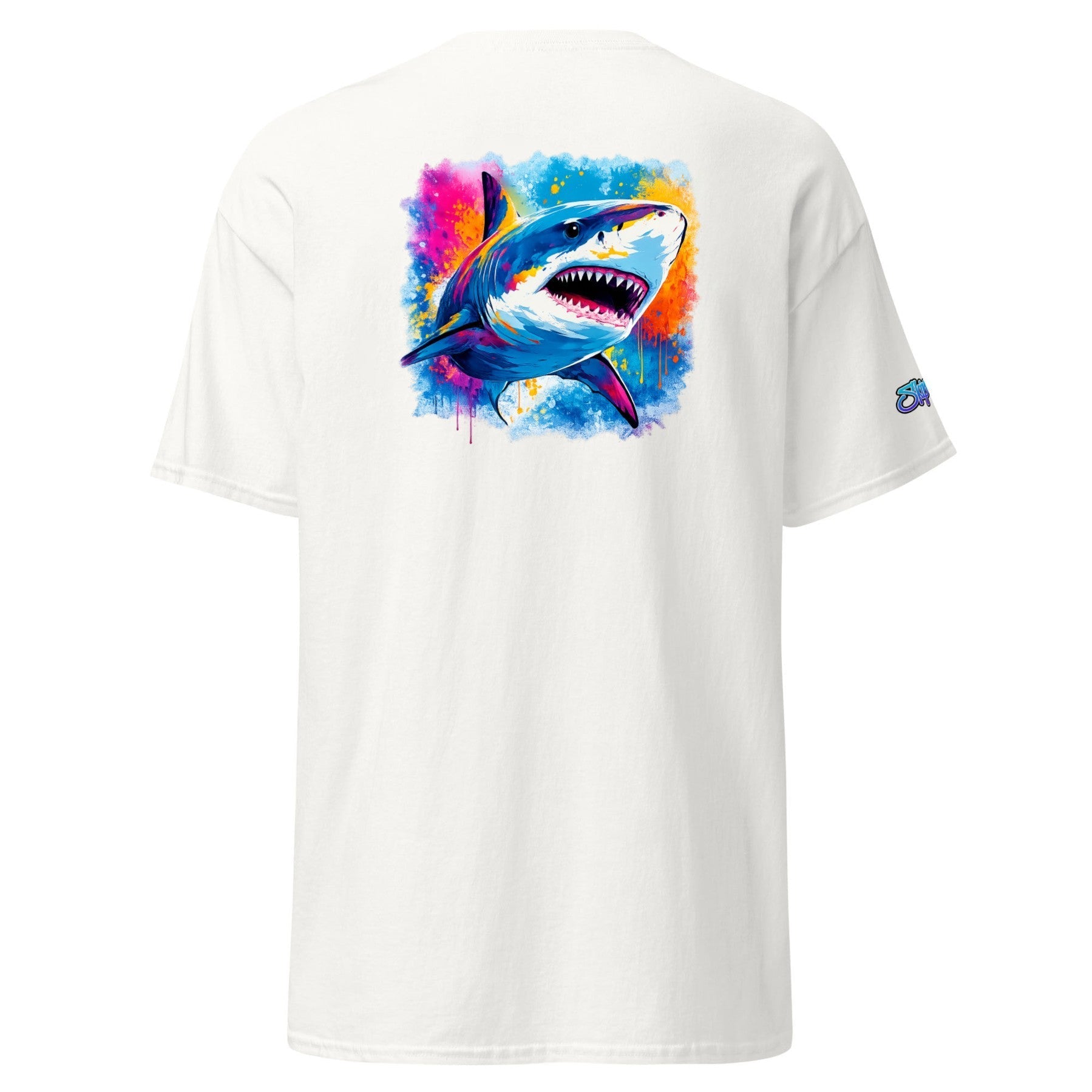 WATERCOLOR SHARK - Unisex classic tee